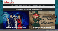 Desktop Screenshot of halloweenies.de